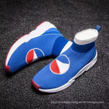 Custom Logo Mens Tennis Sock Shoes Running Fashion Sneakers for Women Slip On Athletic Sneaker Casual Walking Shoes